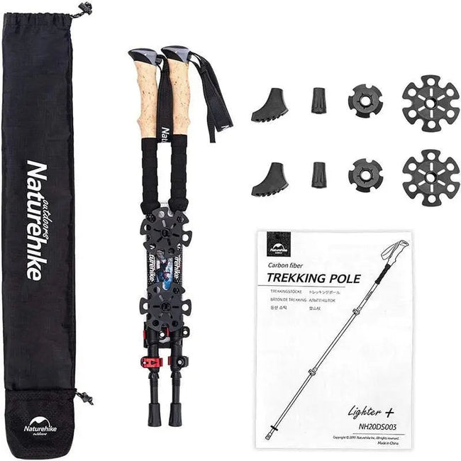 Carbon Fiber Trekking Poles Hover Image