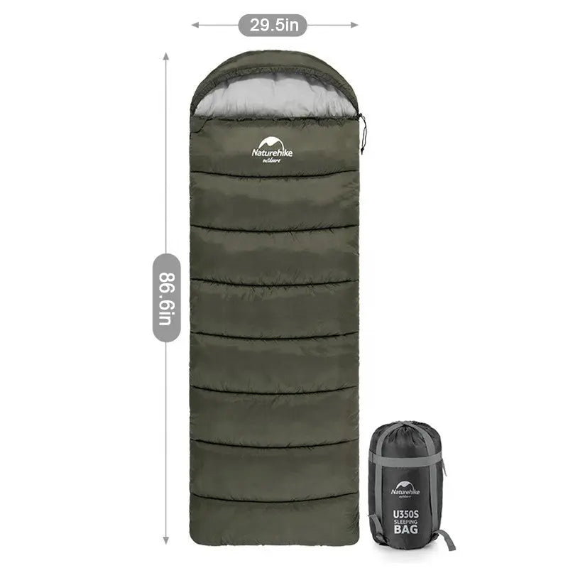 Solora™ U150 Hooded Synthetic Sleeping Bag 52°F / 11°C