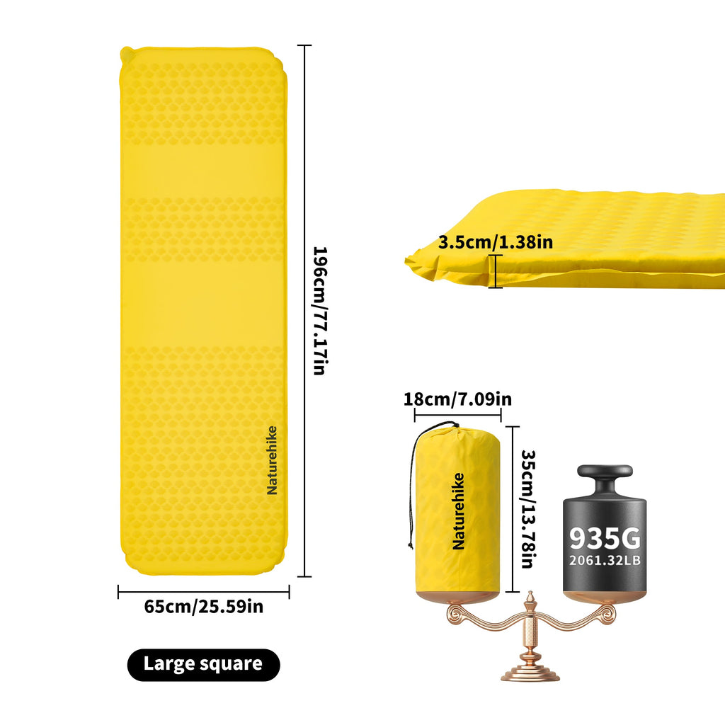 Yugu™ R3.6 Ultralight Self-Inflating Sleeping Pad