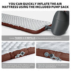 TuYe™ R5.8 Ultralight Inflatable Pad with Reinforced Sidewalls