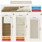 Ceng Ran™ CR450 Layered Cotton Sleeping Bag