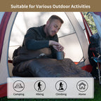 Mujin™ MJ600 Synthetic Mummy Sleeping Bag 23°F / -5°C