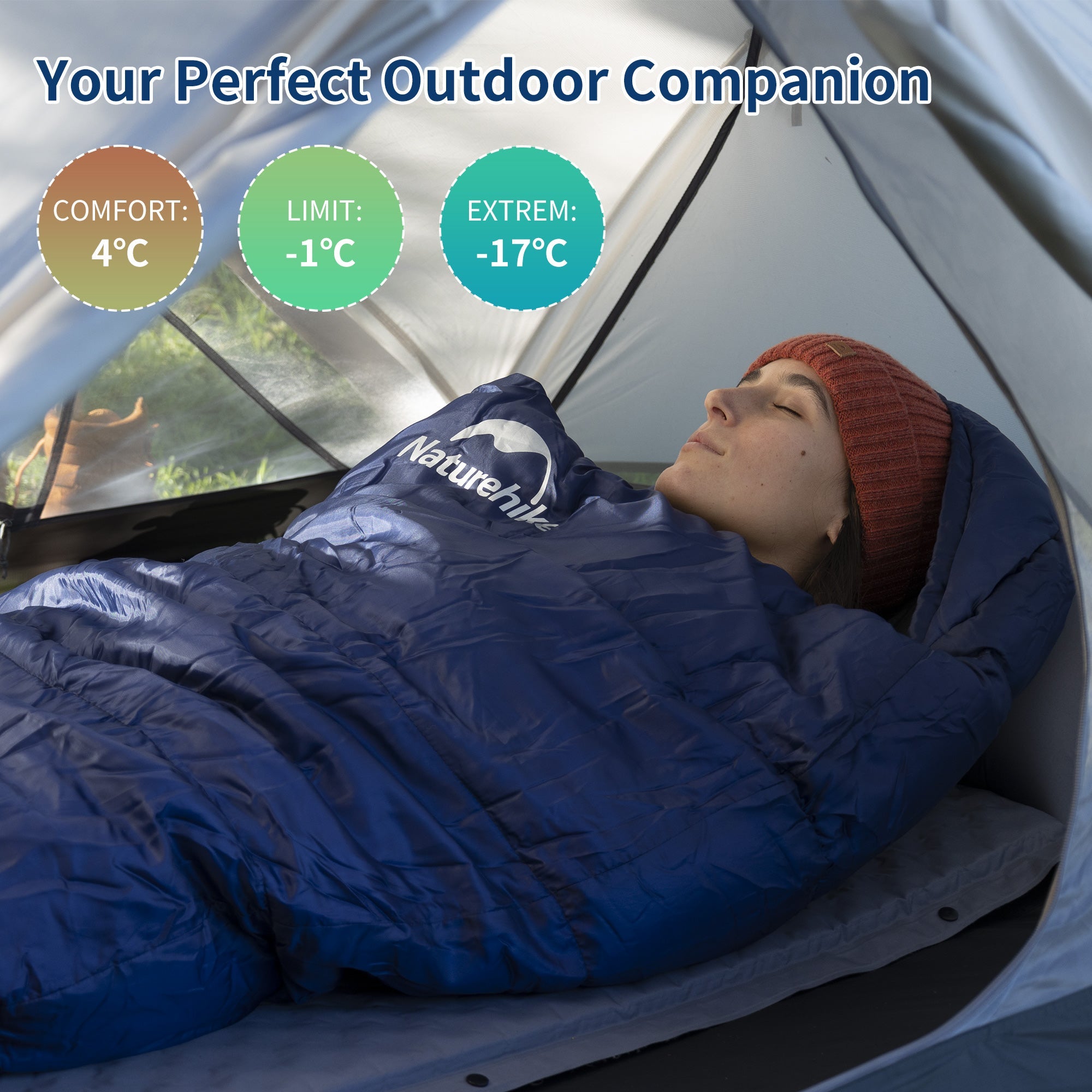 Mujin™ MJ300 Synthetic Mummy Sleeping Bag 39°F / 4°C