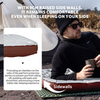 TuYe™ R5.8 Ultralight Inflatable Pad with Reinforced Sidewalls