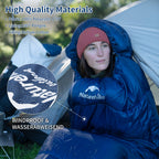 Mujin™ MJ600 Synthetic Mummy Sleeping Bag 23°F / -5°C