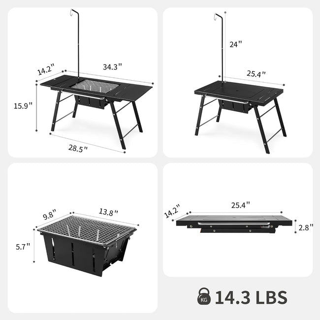 TerraGrid™ IGT Modular Camping Table Main Image