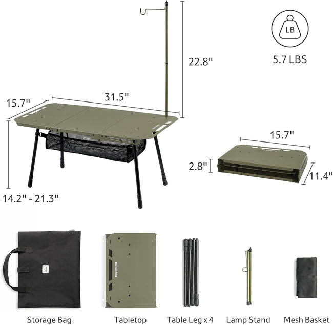 StarCore™ H02 Tactical Camping Table Hover Image