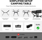 PeakLite™ YL01 Folding Camping Table