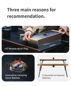 FlatTop™ IGT Modular Camping Table