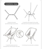PeakLite™ YL01 Ultralight Auto-Snap Pop-Up Camping Chair