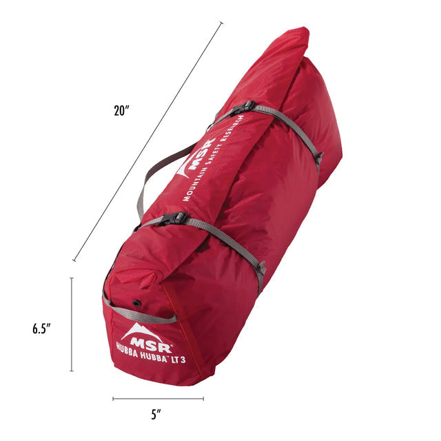 MSR Hubba Hubba LT 3 Person Hiking Tent