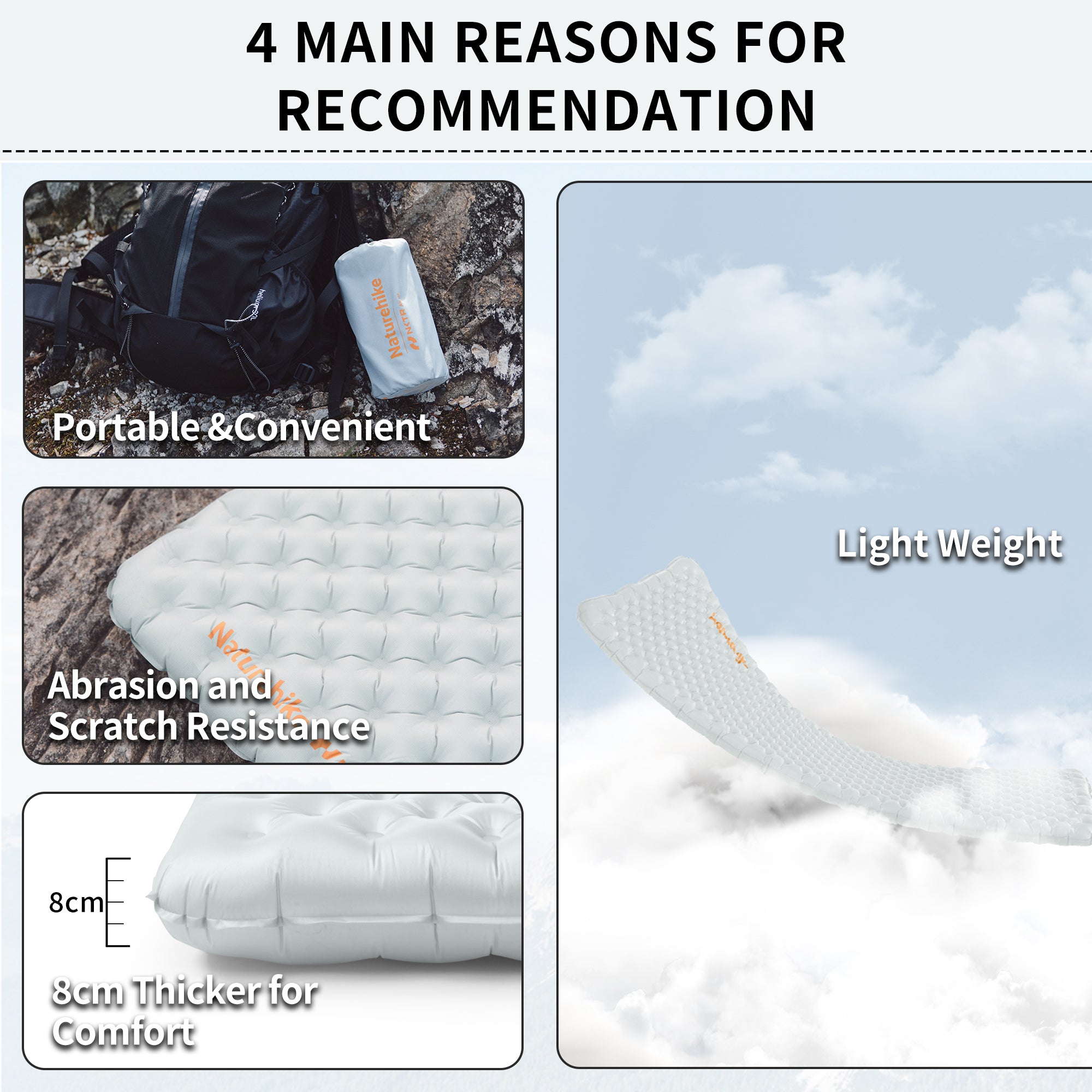 TuYe™ 3.2 Ultralight Inflatable Pad