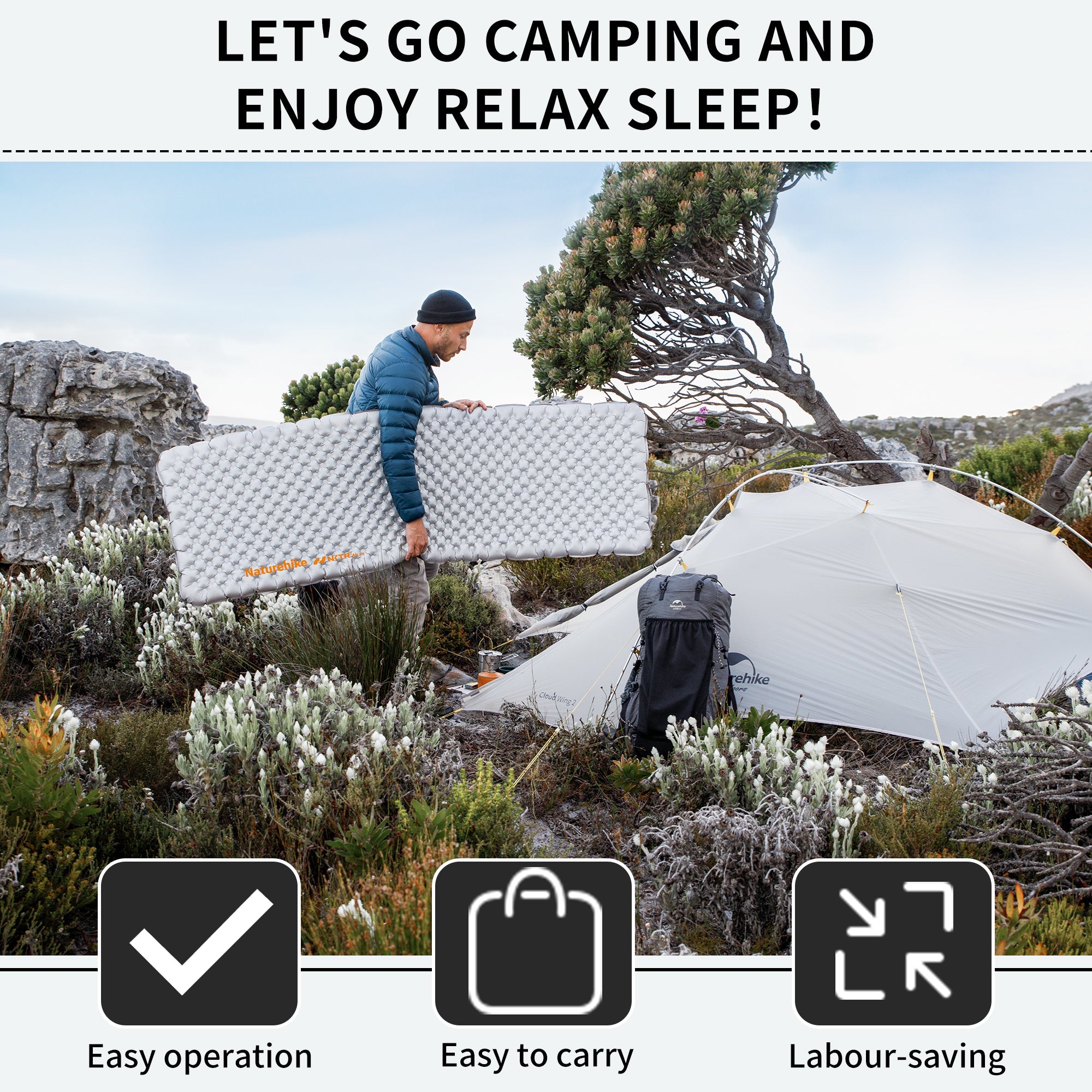 TuYe™ 3.2 Ultralight Inflatable Pad