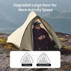 Naturehike Cloud Up Pro 2 Person Lightweight Backpacking Tent