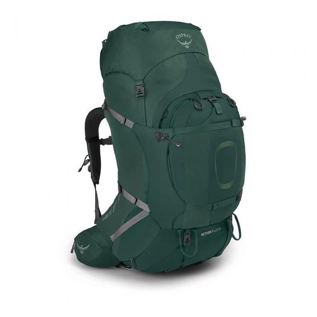 Osprey Aether Plus 85L Men’s Hiking Backpack With Rain Cover Main Image