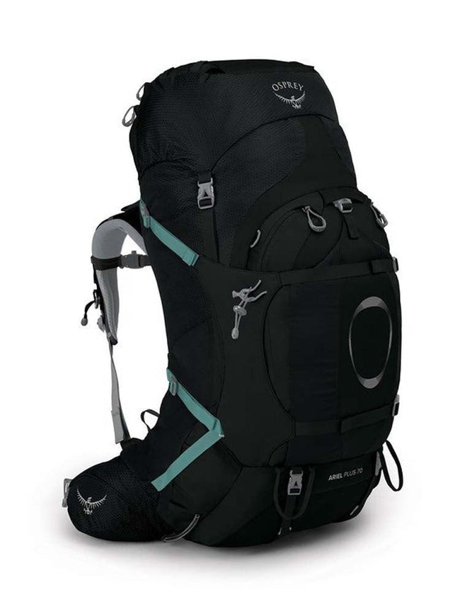 Osprey Ariel Plus 70L Women’s Hiking Backpack With Rain Cover Hover Image