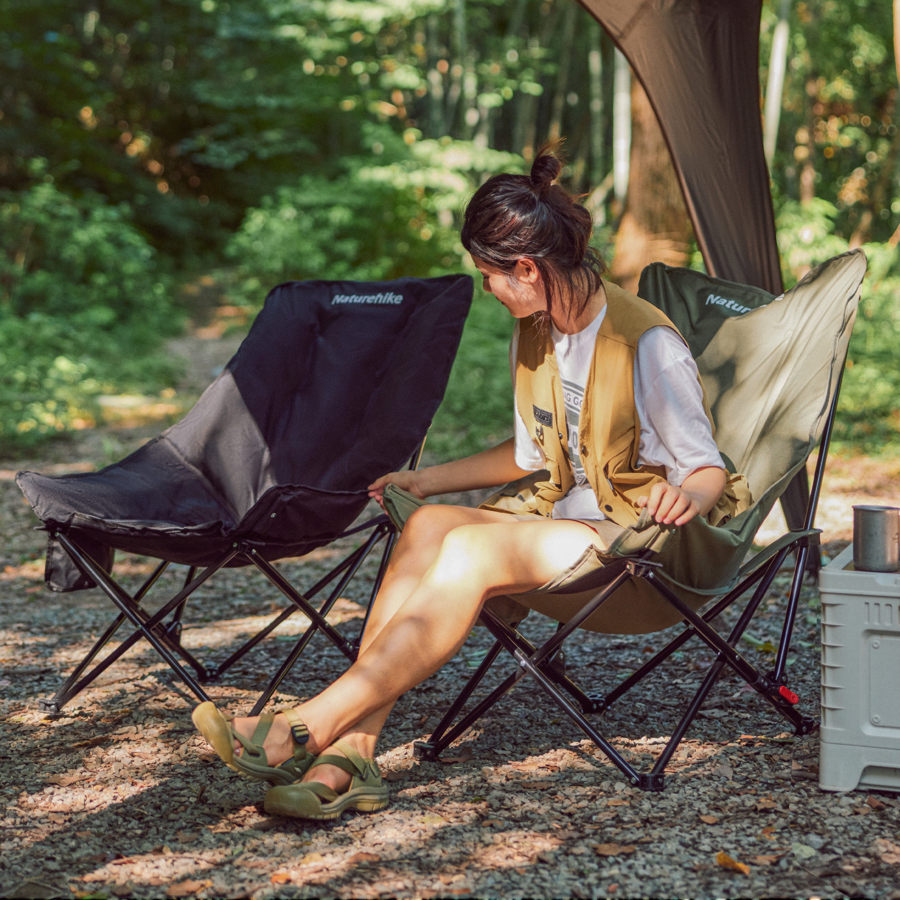 SeaStar™ High-Back Padded Camping Chair
