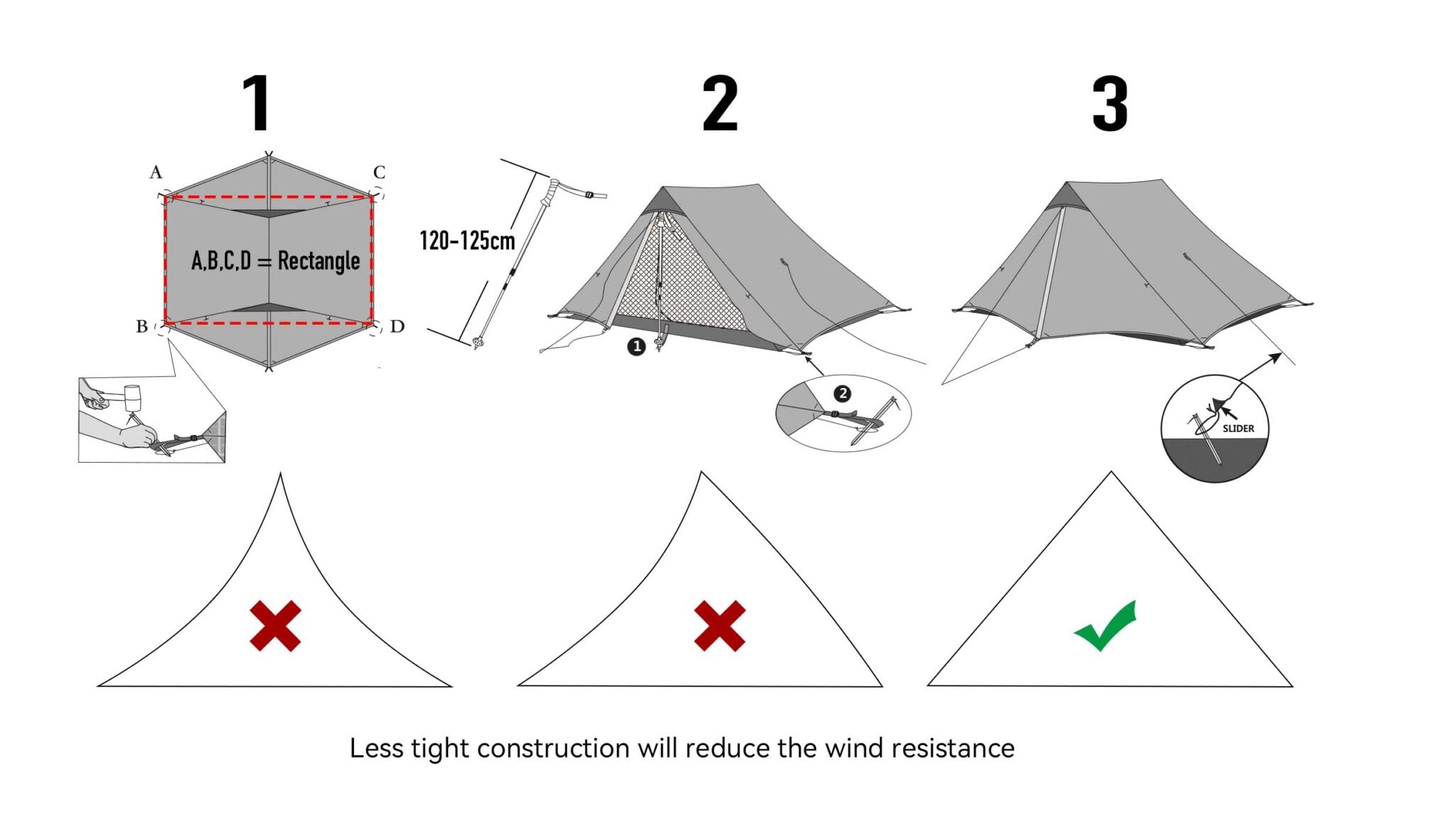 3F UL GEAR LanShan 2 Ultralight Tent
