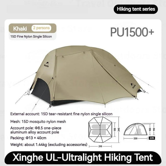 Naturehike Star River Pro 2 Person Lightweight Backpacking Tent Main Image